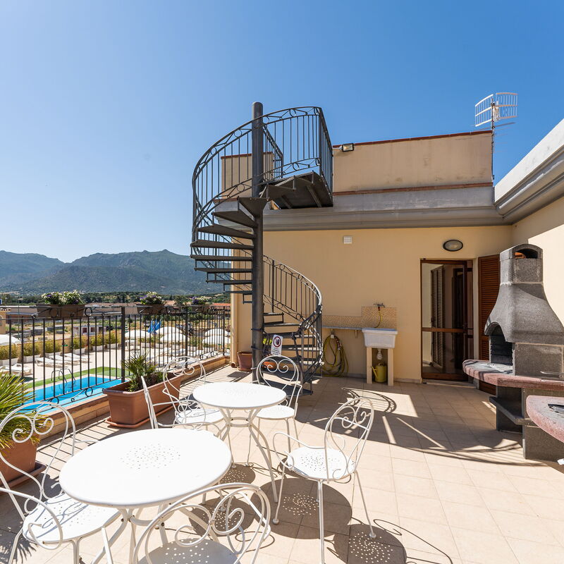 Le Fontane Apartments In Villasimius: Autumn, Balcony / Terrace / Patio, Spring, Summer, Winter