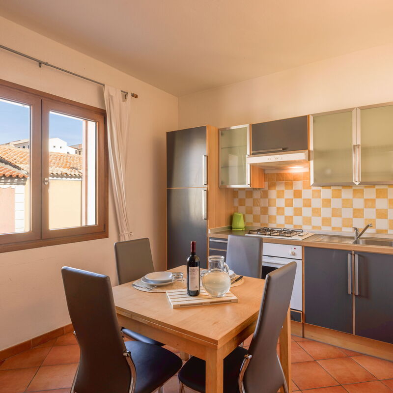 Cristal Blu Apartments In Santa Teresa Gallura: Autumn, Bedroom, Kitchen, Living Room, Spring, Summer