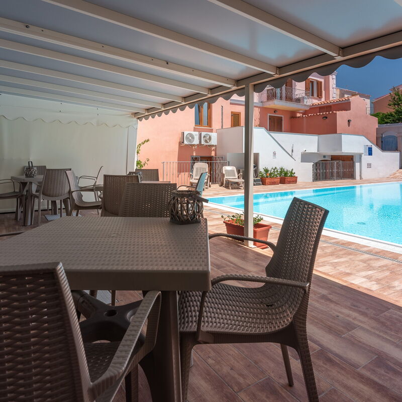 Cristal Blu Apartments In Santa Teresa Gallura: Autumn, Garden, Pool, Spring, Summer, Winter