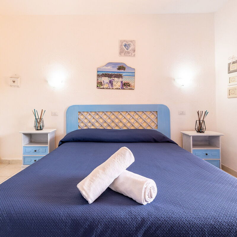 Golfo Aranci Apartments With Ac: Autumn, Bedroom, Spring, Summer