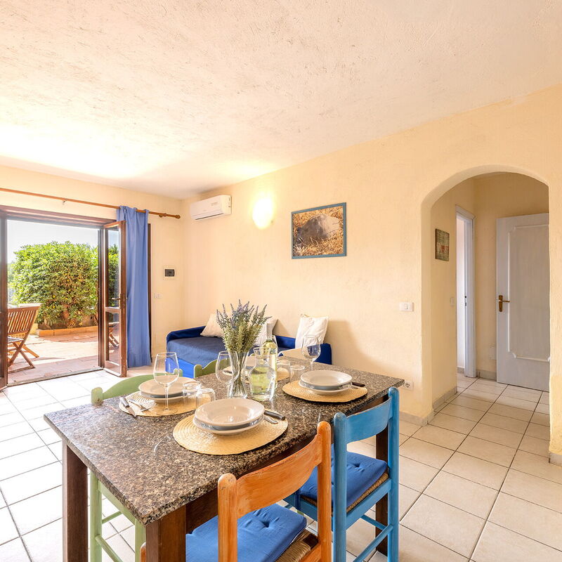 Golfo Aranci Apartments With Ac: Autumn, Kitchen, Living Room, Spring, Summer