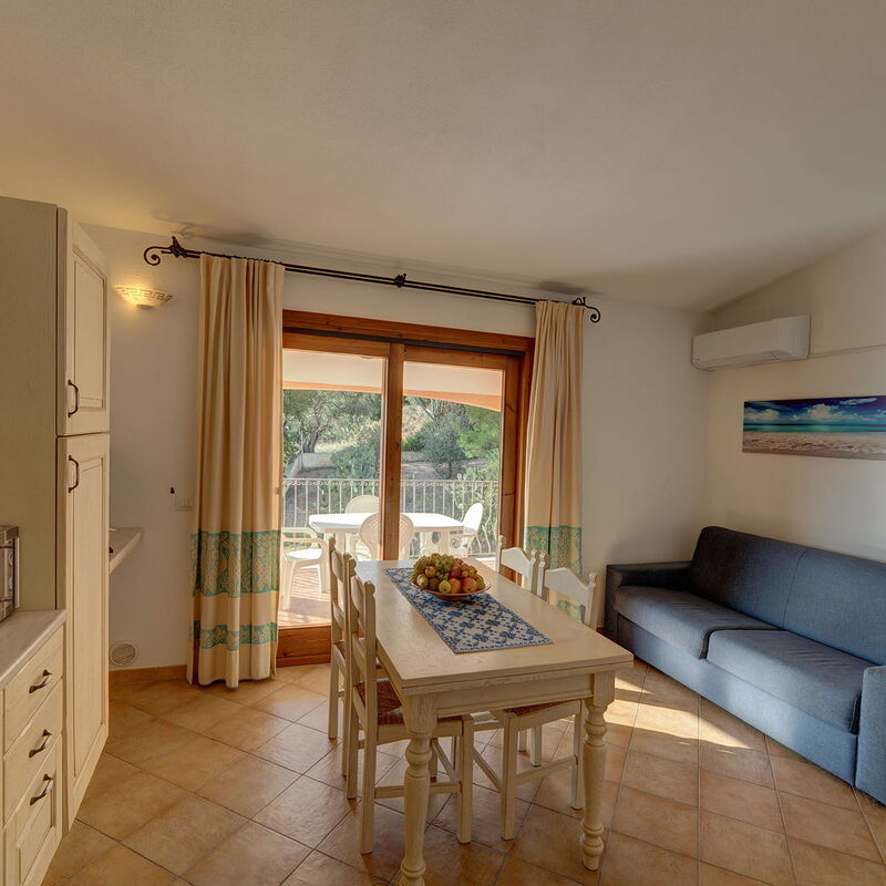 Apartment Sardinia Seaside Ac And Wifi: Autumn, Kitchen, Living Room, Spring, Summer