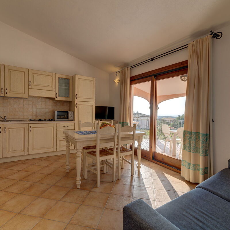 Apartment Sardinia Seaside Ac And Wifi: Autumn, Kitchen, Living Room, Spring, Summer