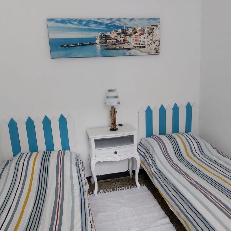 Casa Annalù With Garden, Wifi, Bogliasco: Autumn, Bedroom, Spring, Summer