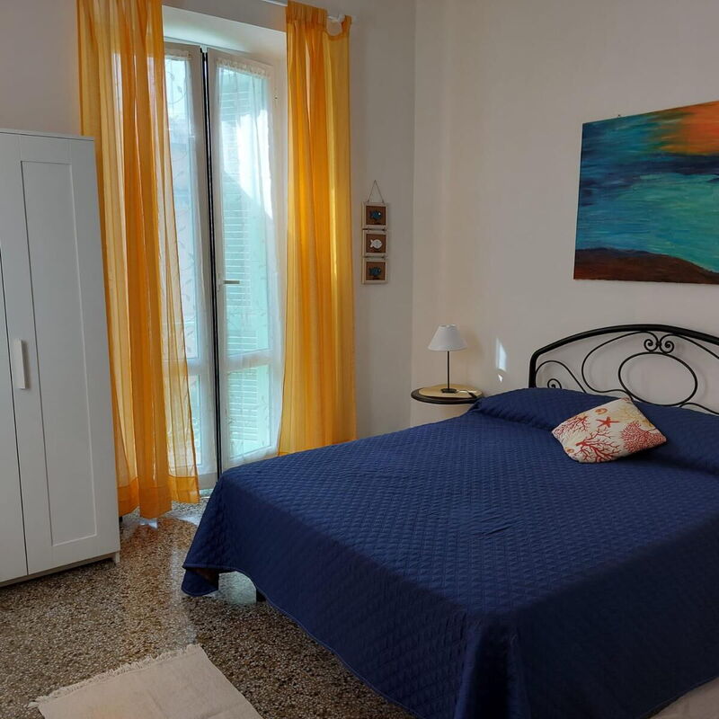 Casa Annalù With Garden, Wifi, Bogliasco: Autumn, Bedroom, Spring, Summer