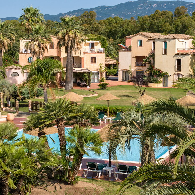 Tropical Residence In Santa Margherita Di Pula: Autumn, Building Exterior, Spring, Summer, Winter