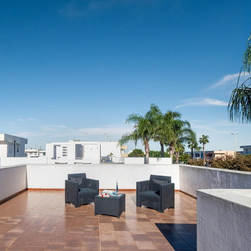 Villetta The Panoramic Rooftop, Wi-fi, San Foca: Autumn, Balcony / Terrace / Patio, Spring, Summer