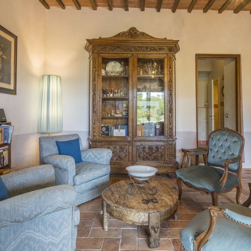 San Paolo Farm, Wifi, Pool, Val Di Cecina: Autumn, Living Room, Spring, Summer