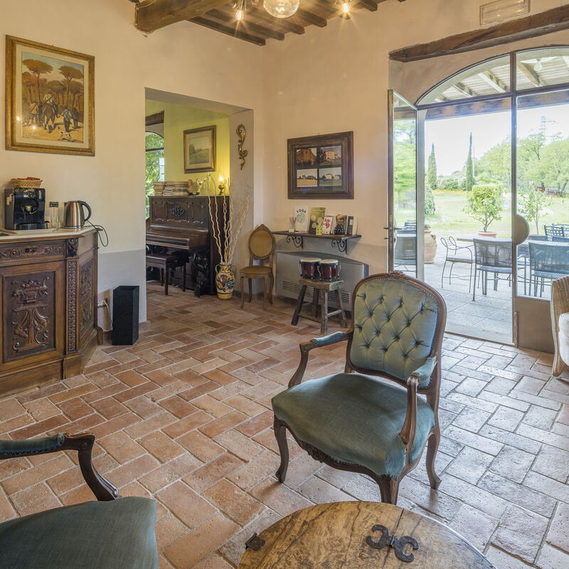San Paolo Farm, Wifi, Pool, Val Di Cecina: Autumn, Living Room, Spring, Summer
