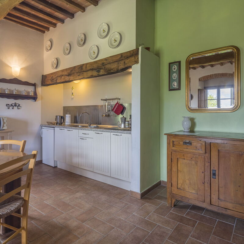 San Paolo Farm, Wifi, Pool, Val Di Cecina: Autumn, Kitchen, Living Room, Spring, Summer
