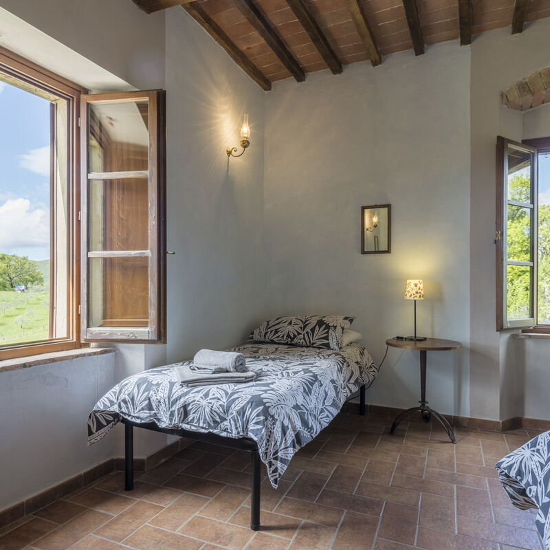 San Paolo Farm, Wifi, Pool, Val Di Cecina: Autumn, Bedroom, Spring, Summer