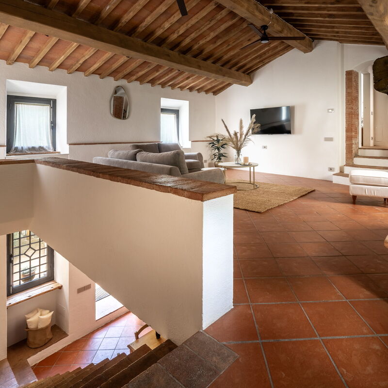 Montaione Country House Amarrante, Pool, Ac: Automne, Été, Printemps, Salon