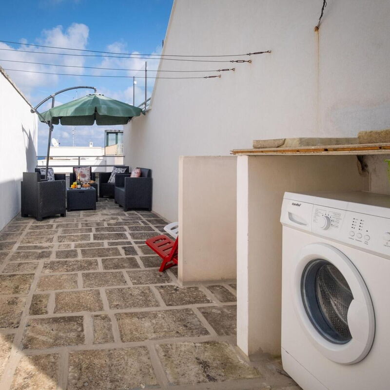 On The Sea San Foca,wifi, Ac: Autumn, Balcony / Terrace / Patio, Spring, Summer