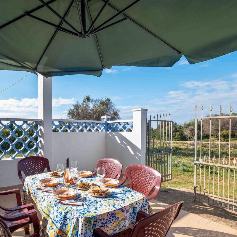 Sunny Haven Villa In Torre Lapillo: Autumn, Garden, Spring, Summer, Winter