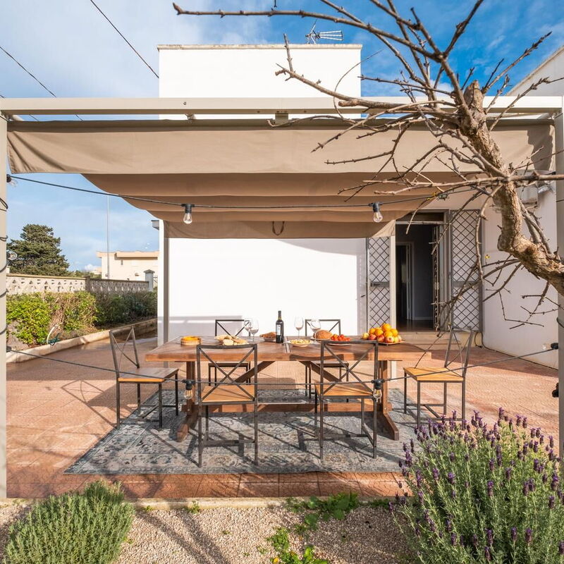 Sunshine Escape Villa In Porto Cesareo, Wi-fi, Ac: Autumn, Garden, Spring, Summer, Winter