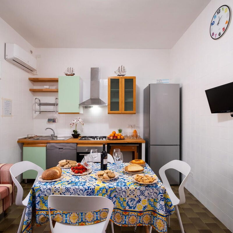 Sunshine Escape Villa In Porto Cesareo, Wi-fi, Ac: Autumn, Dining Room, Spring, Summer, Winter