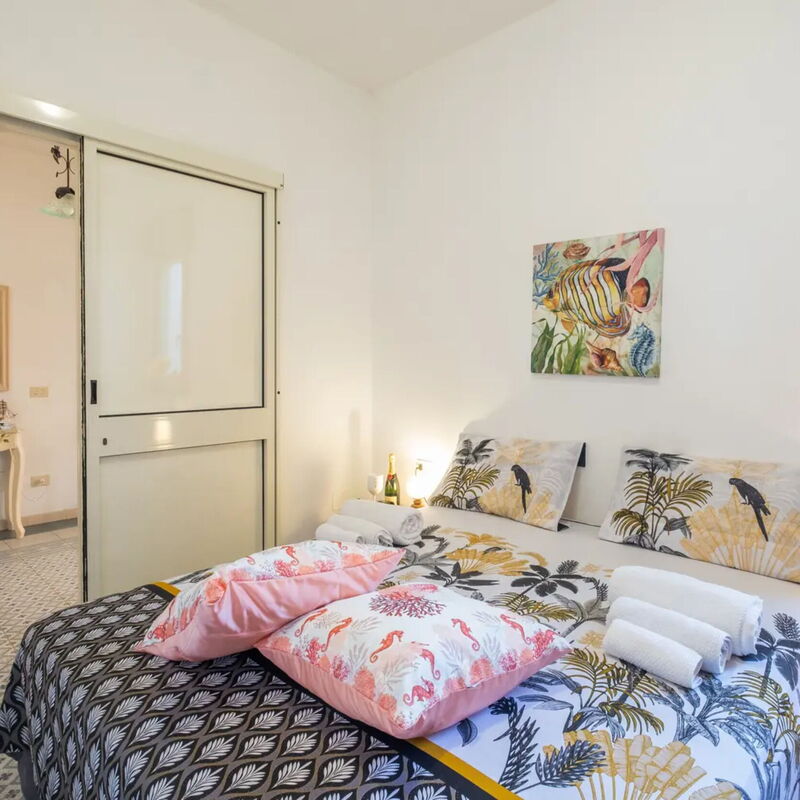 Sea Coral Apartment In Porto Cesareo: Autumn, Bedroom, Spring, Summer, Winter
