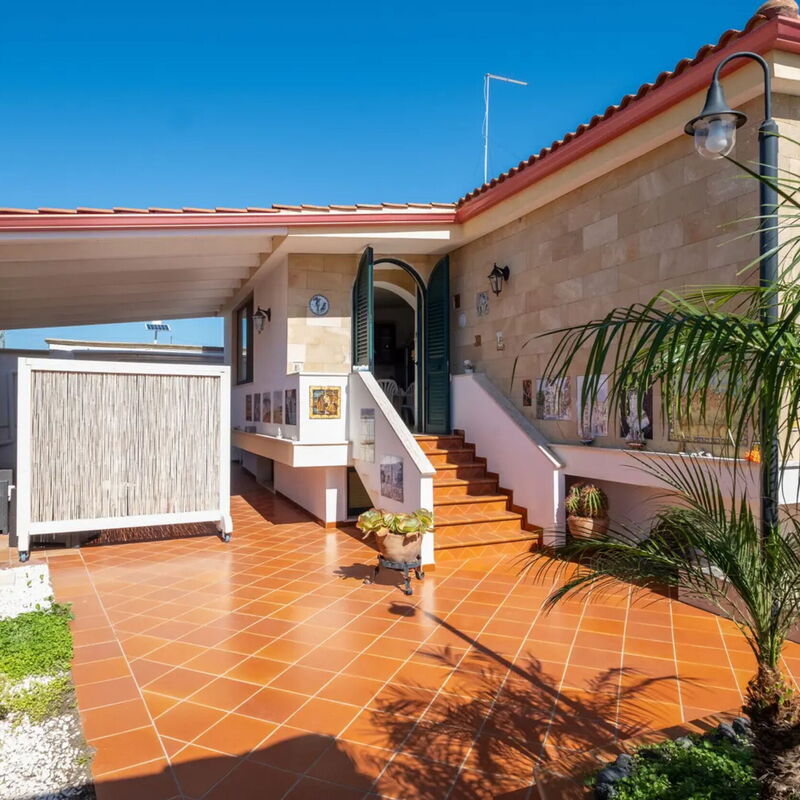 Sea Coral Apartment In Porto Cesareo: Autumn, Main Entrance, Spring, Summer, Winter