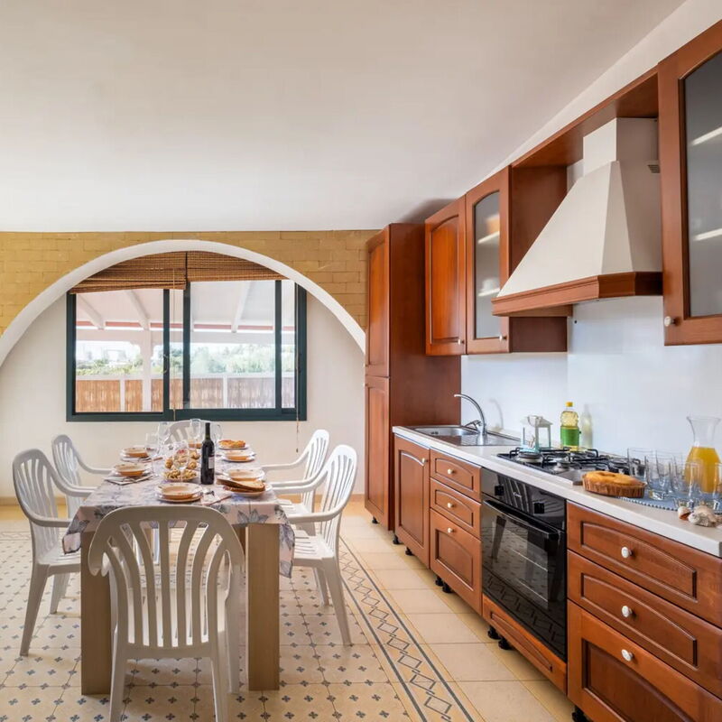 Sea Coral Apartment In Porto Cesareo: Autumn, Kitchen, Spring, Summer, Winter