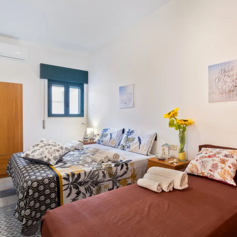 Sea Coral Apartment In Porto Cesareo: Autumn, Bedroom, Spring, Summer, Winter