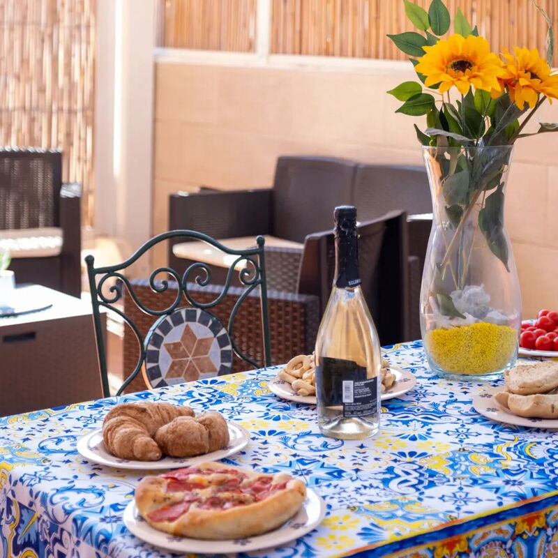 Sea Coral Apartment In Porto Cesareo: Autumn, Balcony / Terrace / Patio, Spring, Summer, Winter