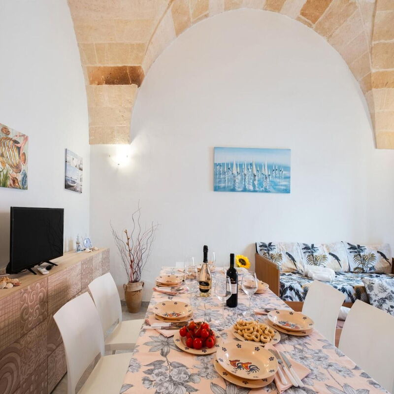 Sealight Apartment Porto Cesareo: Autumn, Dining Room, Living Room, Spring, Summer