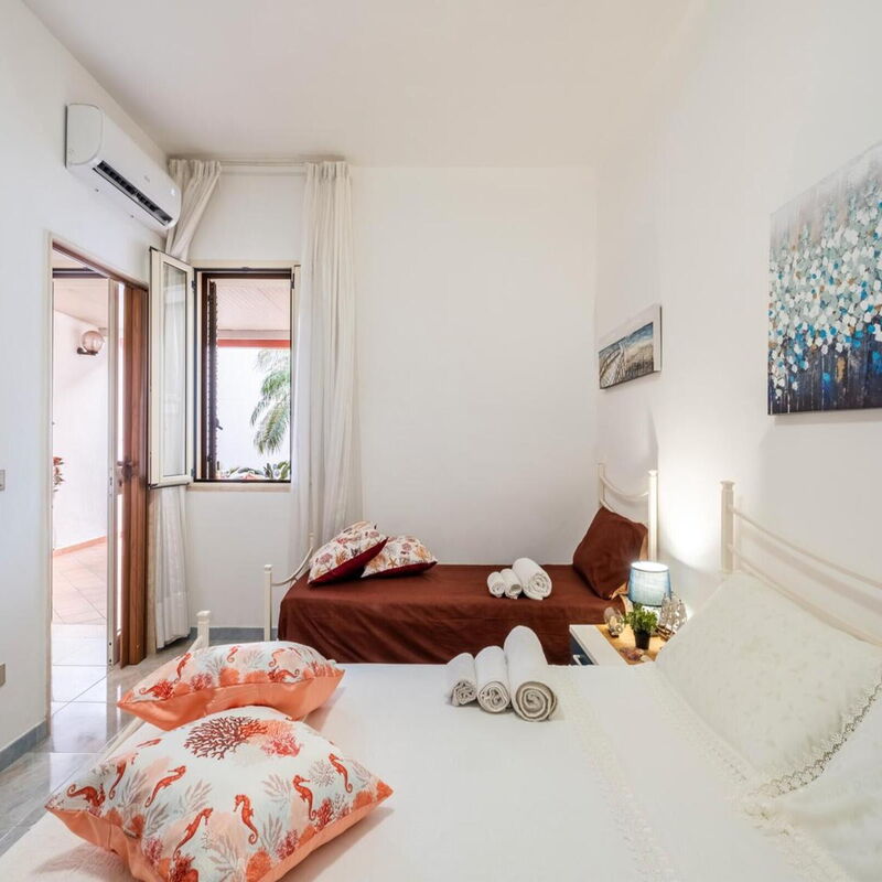 Sealight Apartment Porto Cesareo: Autumn, Bedroom, Spring, Summer