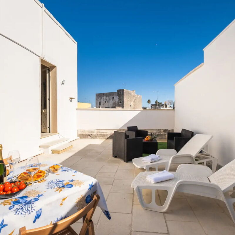 Charme Palace Salento Wifi, Ac, Jacuzzi: Autumn, Balcony / Terrace / Patio, Spring, Summer, Winter
