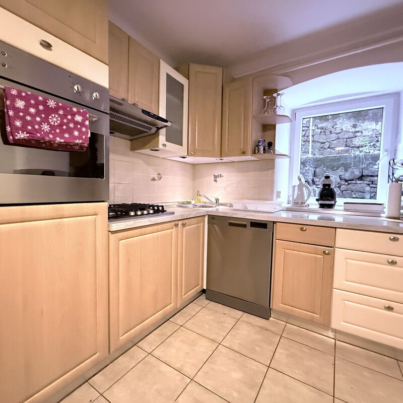 Apartment Niko, Private Garden, Wifi - Opatija: Autumn, Kitchen, Spring, Summer