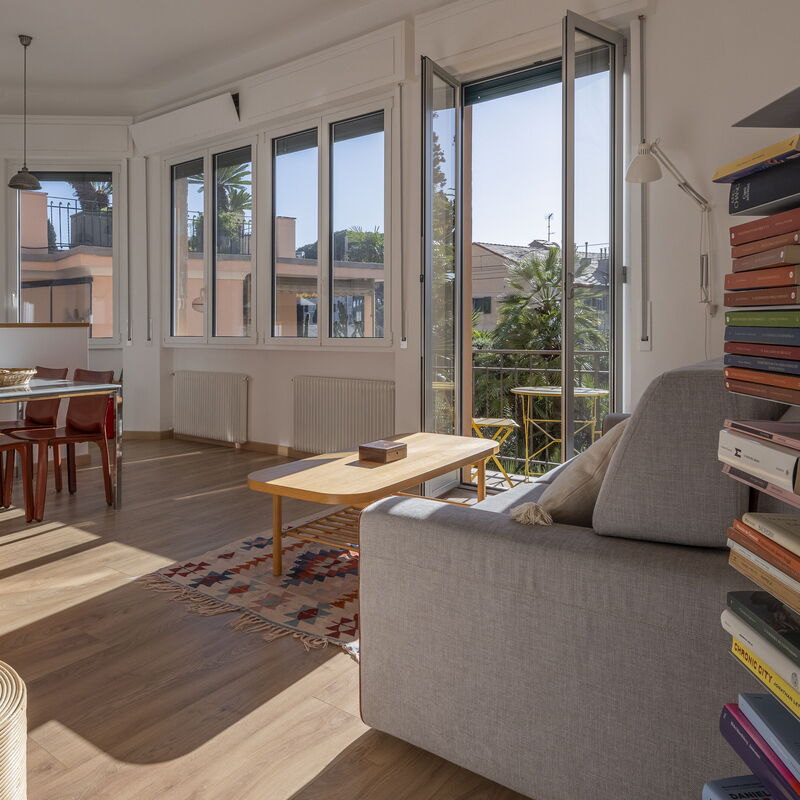 Green Home Seaside, Parking, Wifi, Ac, Genova Nervi: Autumn, Living Room, Spring, Summer, Winter