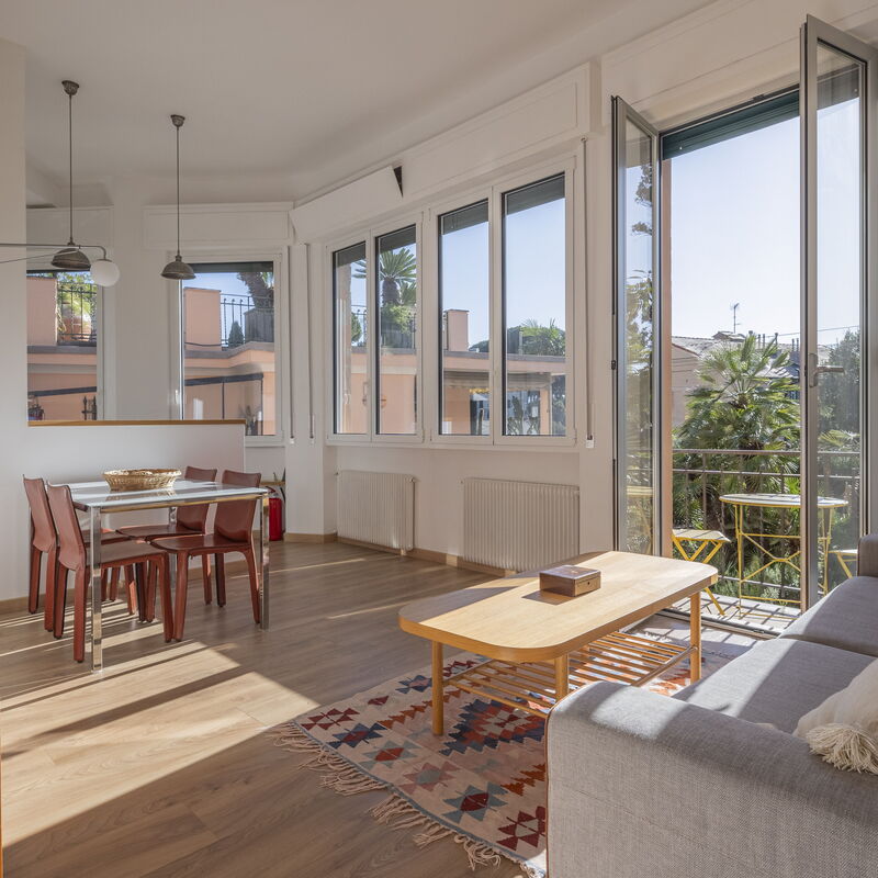 Green Home Seaside, Parking, Wifi, Ac, Genova Nervi: Autumn, Living Room, Spring, Summer