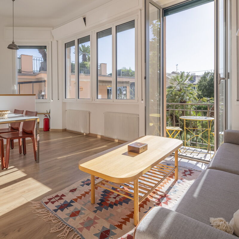 Green Home Seaside, Parking, Wifi, Ac, Genova Nervi: Autumn, Living Room, Spring, Summer, Winter