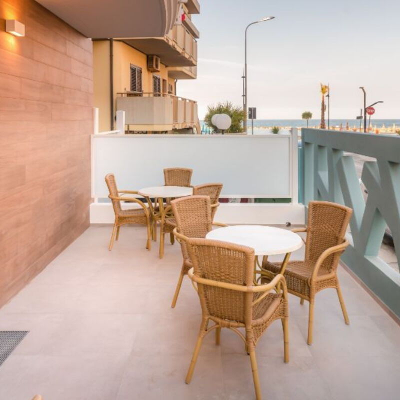 Residence Near The Sea - Abruzzo: Autumn, Balcony / Terrace / Patio, Building Exterior, Main Entrance, Spring, Summer, Winter