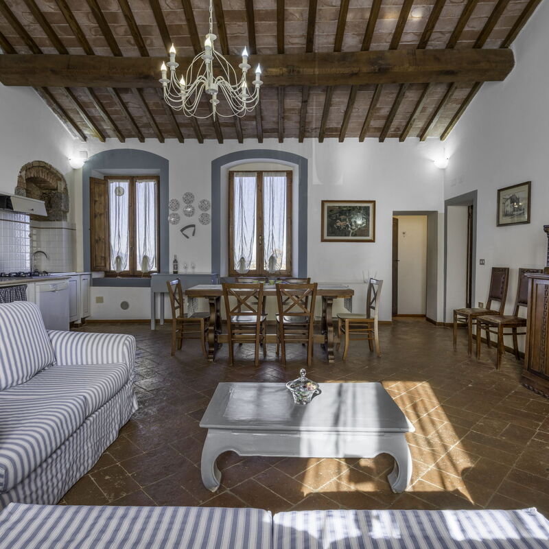 Agriturismo Agresto Apartments And Cottage, Pool, Casole D'elsa: Autumn, Dining Room, Living Room, Spring, Summer