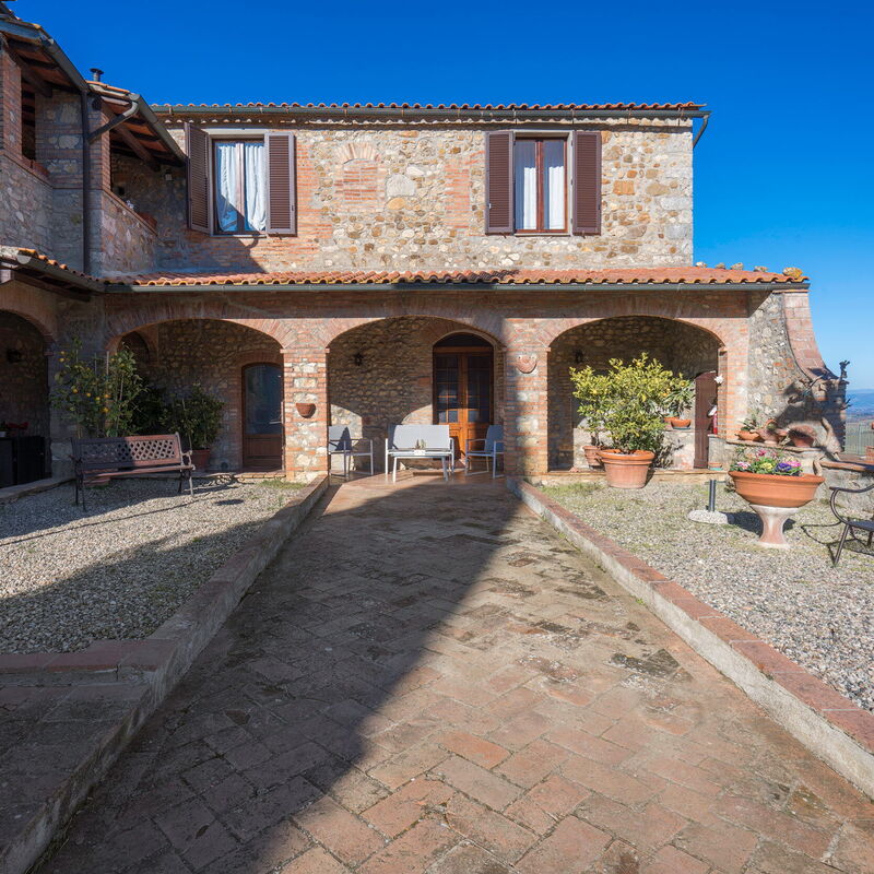 Agriturismo Agresto Apartments And Cottage, Pool, Casole D'elsa: Autumn, Main Entrance, Spring, Summer