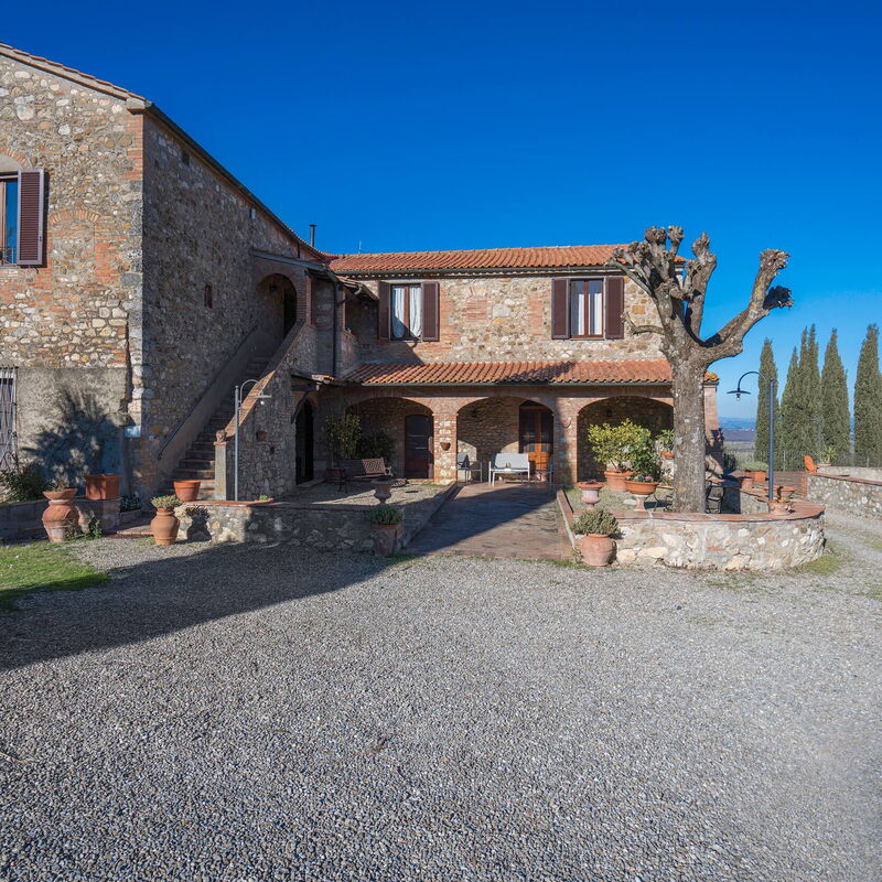 Agriturismo Agresto Apartments And Cottage, Pool, Casole D'elsa: Autumn, Main Entrance, Spring, Summer