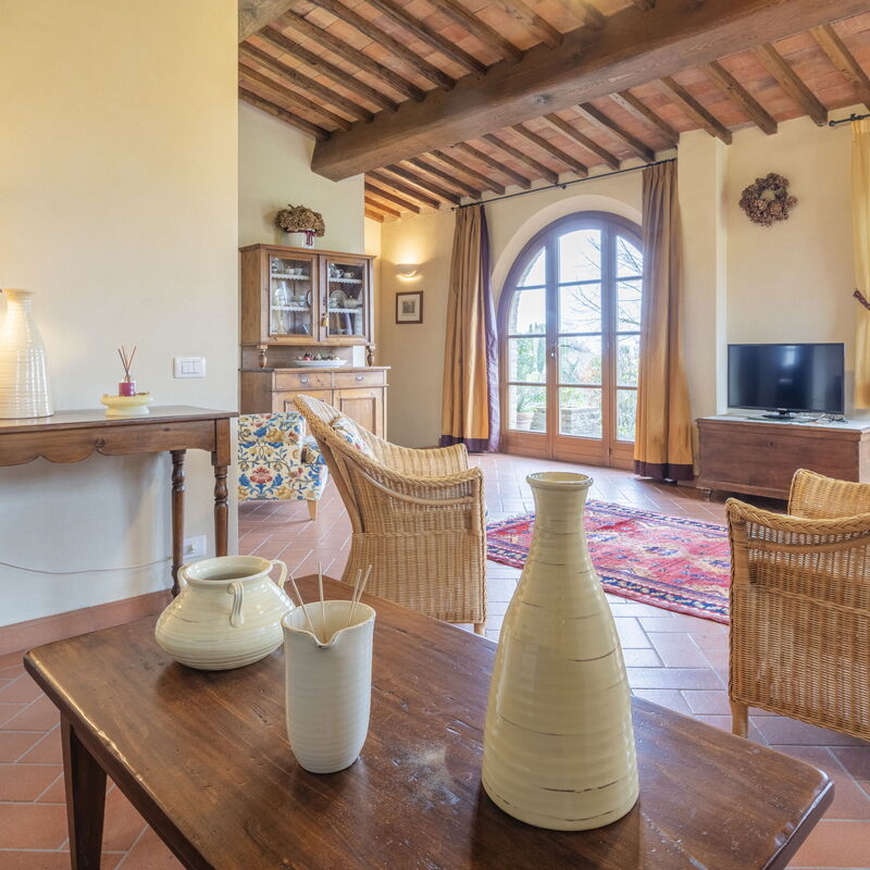 Casa Viola Pool, Wifi, Montaione: Autumn, Living Room, Spring, Summer