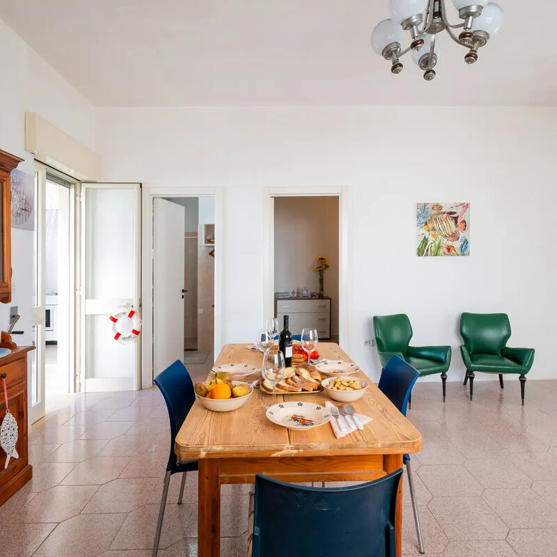 Serenity Villa In Porto Cesareo: Autumn, Dining Room, Kitchen, Spring, Summer, Winter