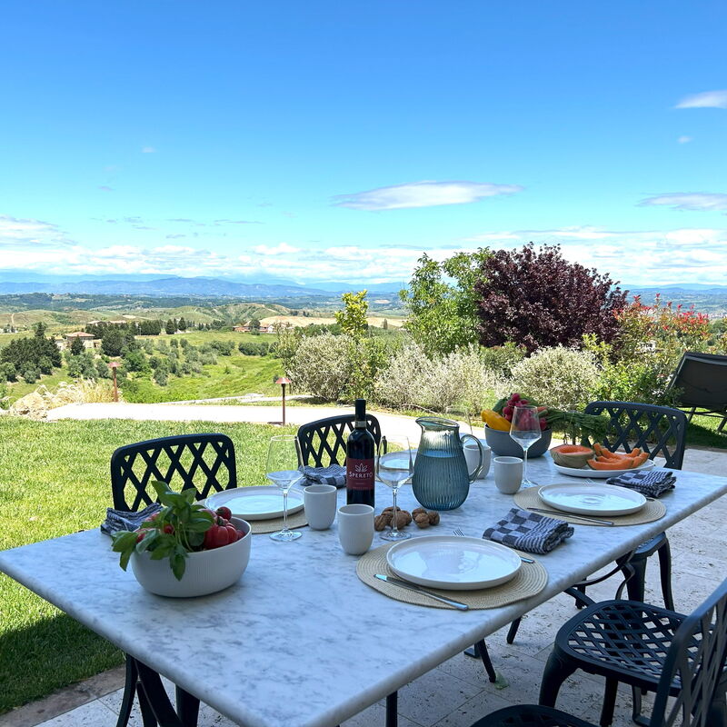 Belmonte Spereto Apartment With Pool, Montaione: Autumn, Garden, Spring, Summer