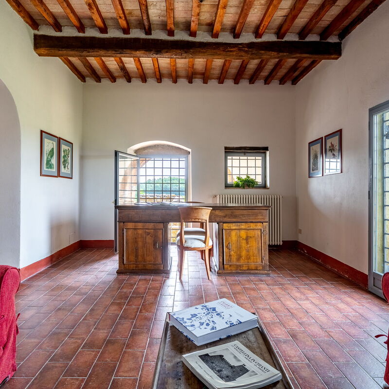 In the Heart of Chianti, Pool, Wifi, View - Lilliano: Frühling, Herbst, Sommer, Wohnzimmer