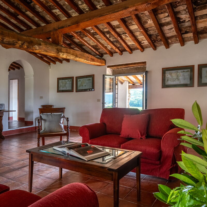 In the Heart of Chianti, Pool, Wifi, View - Lilliano: Frühling, Herbst, Sommer, Wohnzimmer