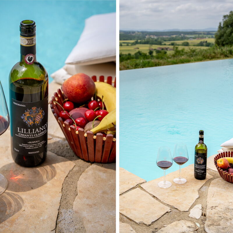 In the Heart of Chianti, Pool, Wifi, View - Lilliano: Frühling, Herbst, Schwimmbad, Sommer