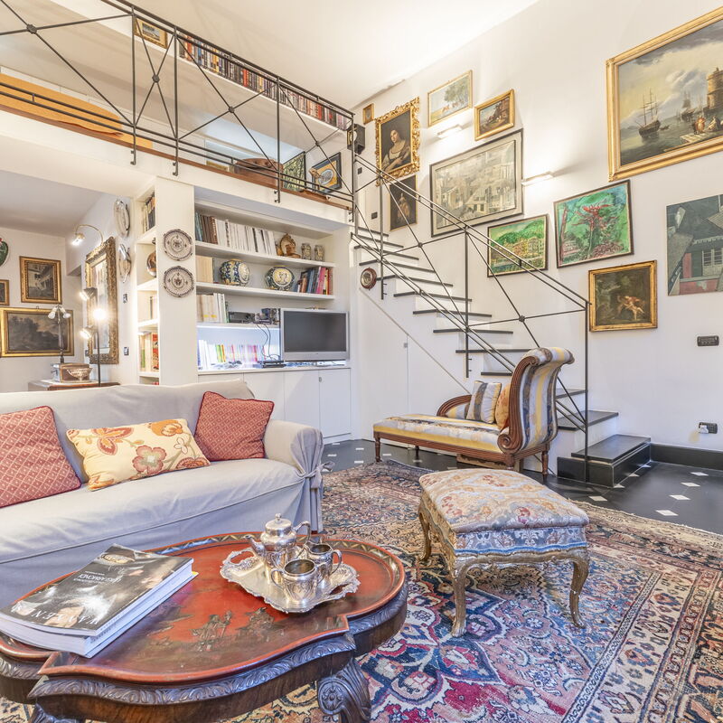 Portello Square Lux Apartment Genova: Autumn, Living Room, Spring, Summer