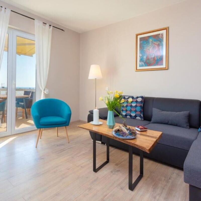 Peaceful Apartment With Beautiful View - Hvar: Autumn, Living Room, Spring, Summer
