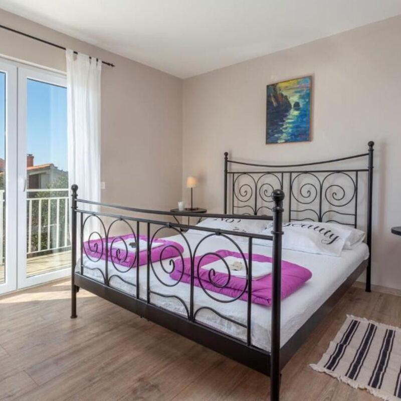 Peaceful Apartment With Beautiful View - Hvar: Autumn, Bedroom, Spring, Summer