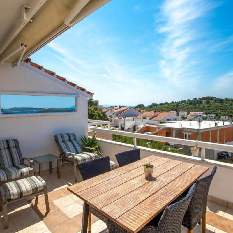Peaceful Apartment With Beautiful View - Hvar: Autumn, Balcony / Terrace / Patio, Spring, Summer