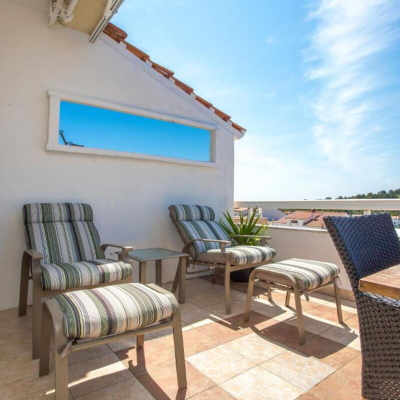 Peaceful Apartment With Beautiful View - Hvar: Autumn, Balcony / Terrace / Patio, Spring, Summer