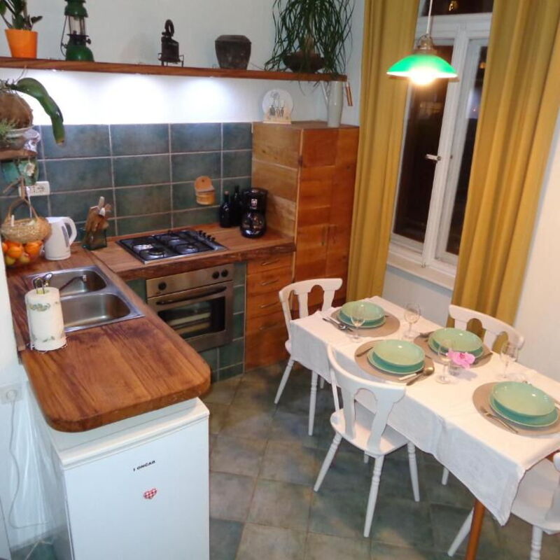 Appartamento Central Sea View Opatija: Autumn, Kitchen, Living Room, Spring, Summer