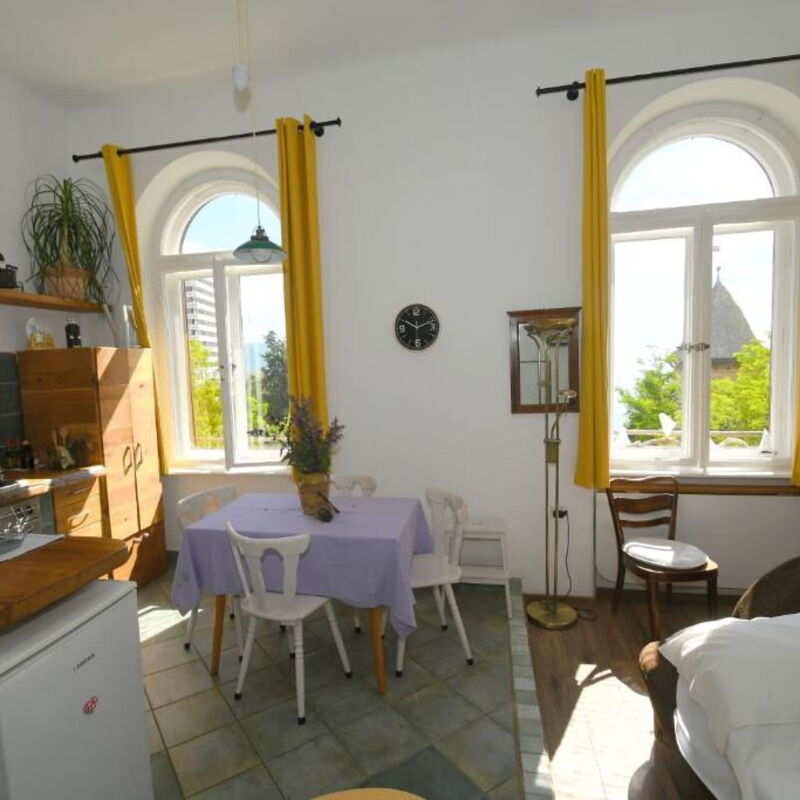 Appartamento Central Sea View Opatija: Autumn, Kitchen, Living Room, Spring, Summer