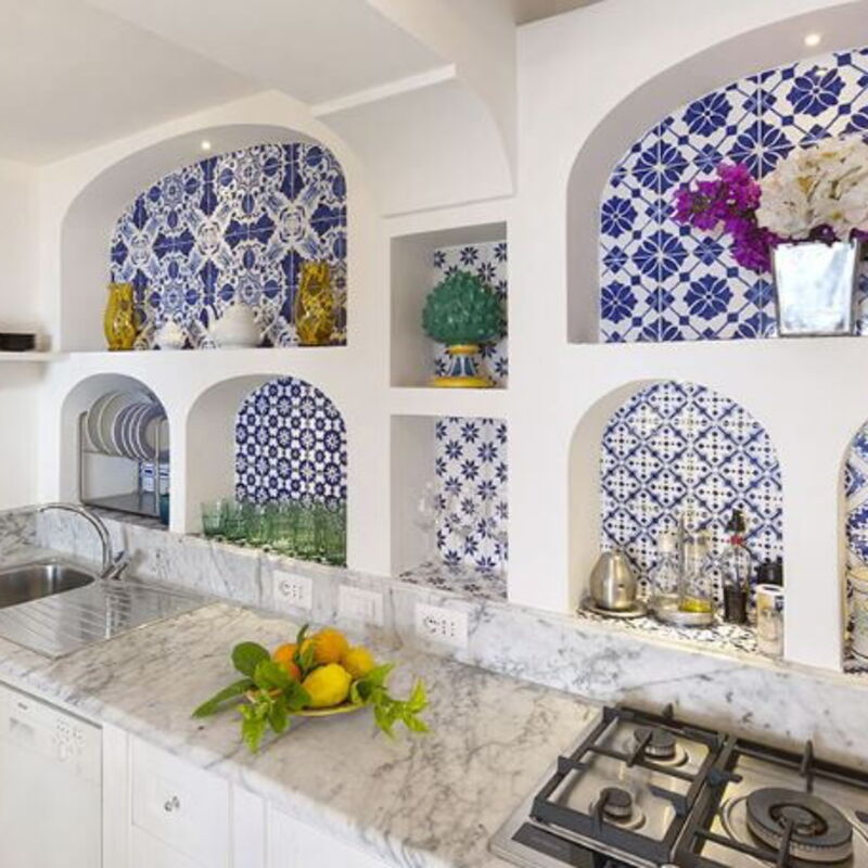 Villa Torre Sponda Private Beach: Autumn, Kitchen, Spring, Summer